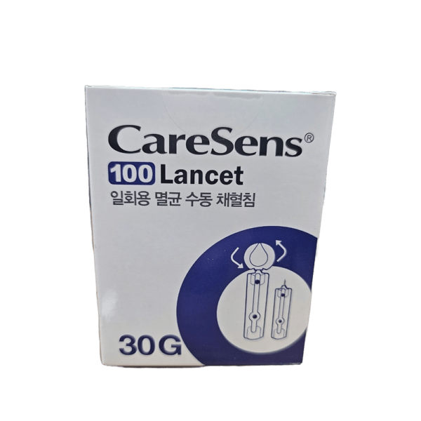 채혈침(100개)-바로잰,케어센스, 글루코파인 호환